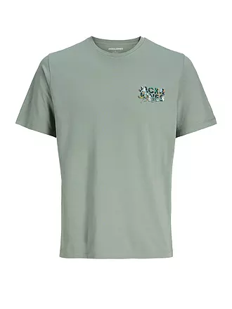 JACK & JONES | T-Shirt JJGEPLAS | hellgrün