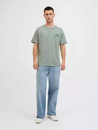 JACK & JONES | T-Shirt JJGEPLAS | hellgrün
