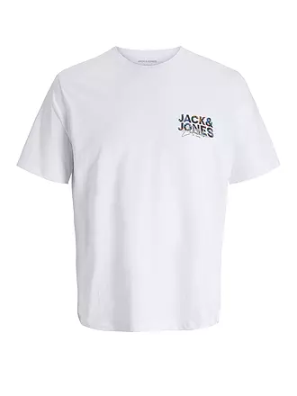 JACK & JONES | T-Shirt JJGEPLAS | weiss