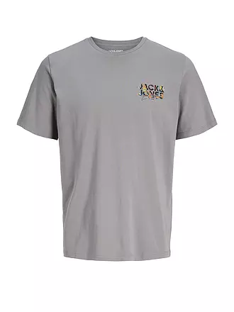 JACK & JONES | T-Shirt JJGEPLAS | grau
