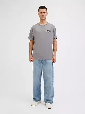 JACK & JONES | T-Shirt JJGEPLAS | grau