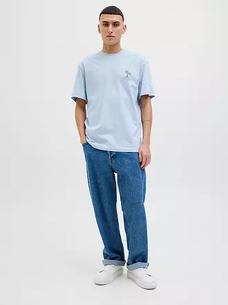 JACK & JONES | T-Shirt JJSUMMER | hellblau