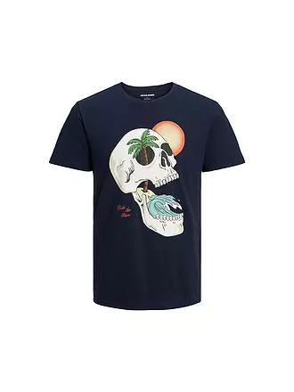 JACK & JONES | T-Shirt JJTIDAL | orange