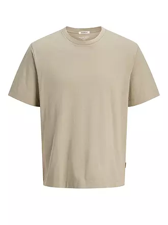 JACK & JONES | T-Shirt JORCANGGU | hellbraun
