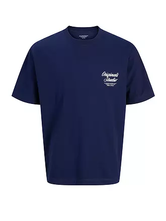 JACK & JONES | T-Shirt JORNORREBRO | dunkelblau