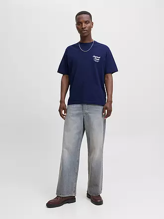 JACK & JONES | T-Shirt JORNORREBRO | dunkelblau