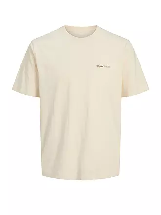 JACK & JONES | T-Shirt JORVARENNA | beige