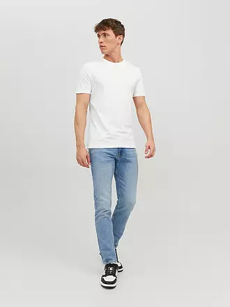 JACK & JONES | T-Shirt Slim Fit JJEORGANIC | weiss