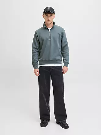 JACK & JONES | Troyer Pullover JJESOHO | blau