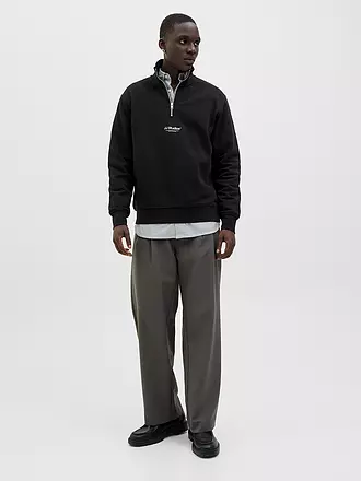 JACK & JONES | Troyer Pullover JJESOHO | schwarz