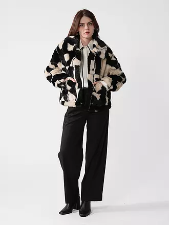 JAKKE | Jacke in Felloptik TRACI | creme