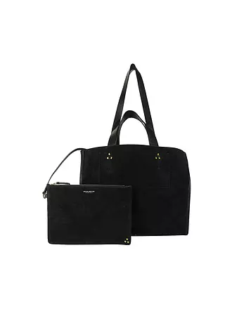 JEROME DREYFUSS | Ledertasche - Shopper LEON M | schwarz