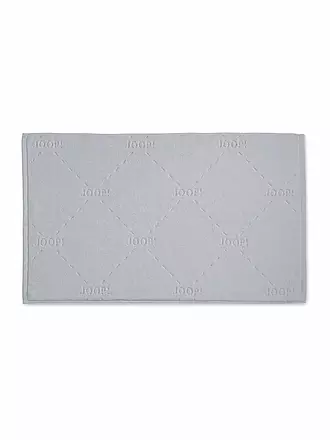 JOOP | Badematte Dash 45x65cm Light Anthrazit | silber