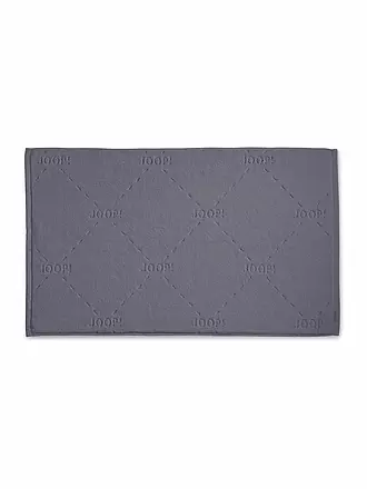 JOOP | Badematte Dash 45x65cm Light Anthrazit | silber