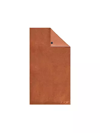 JOOP | Duschtuch CLASSIC DOUBLEFACE 80x150cm Denim | orange