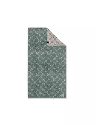 JOOP | Duschtuch Cornflower 80x150cm (Anthrazit) | hellgrün