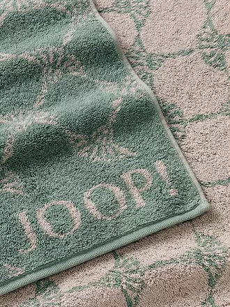 JOOP | Duschtuch Cornflower 80x150cm (Anthrazit) | hellgrün