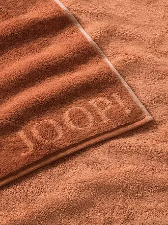 JOOP | Duschtuch Doubleface 80x150cm (Schwarz) | orange