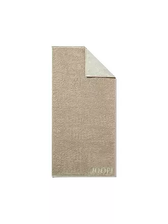 JOOP | Duschtuch Doubleface 80x150cm (Silber) | beige