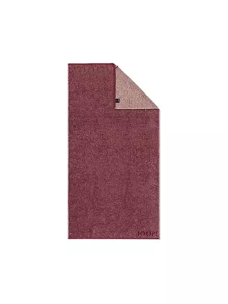 JOOP | Duschtuch SELECT ALLOVER 80x150cm Rouge | grau