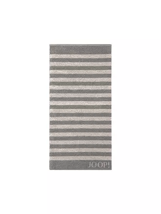 JOOP | Duschtuch Stripes 80x150cm (Anthrazit) | grau