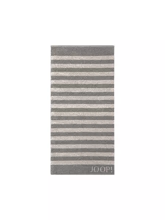 JOOP | Duschtuch Stripes 80x150cm (Schwarz) | grau