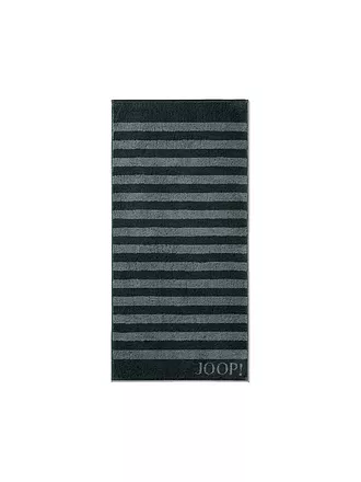 JOOP | Duschtuch Stripes 80x150cm (Silber) | schwarz