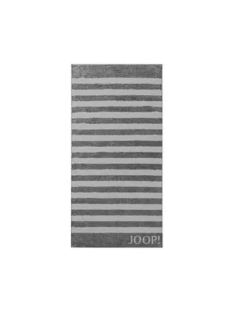 JOOP | Duschtuch Stripes 80x150cm (Silber) | grau