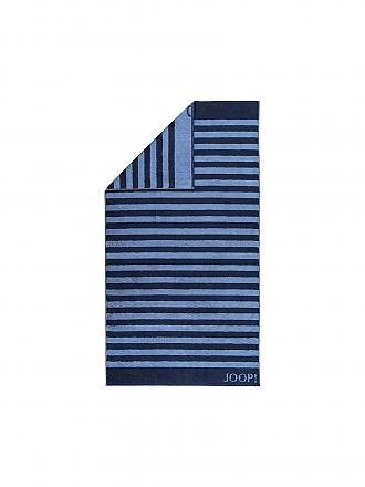 JOOP | Duschtuch Stripes 80x150cm Honig | dunkelblau