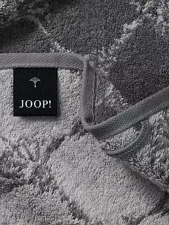 JOOP | Gästetuch Cornflower 30x50cm (Anthrazit) | hellgrün