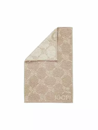 JOOP | Gästetuch Cornflower 30x50cm Graphit | beige