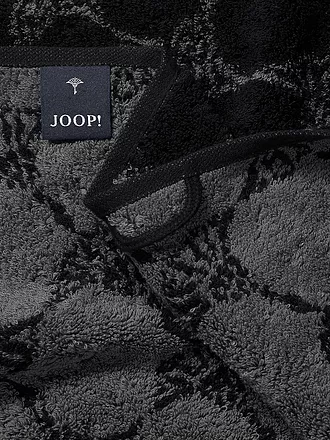 JOOP | Gästetuch Cornflower 30x50cm Schwarz | hellgrün