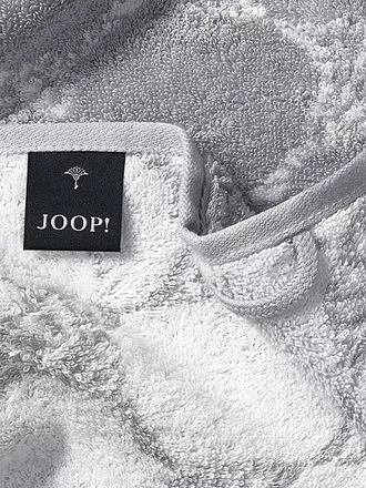 JOOP | Gästetuch Cornflower 30x50cm Silber | hellgrün