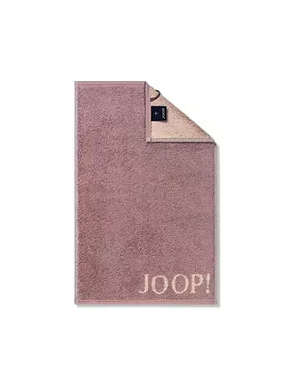 JOOP | Gästetuch Doubleface 30x50cm (Anthrazit) | rosa