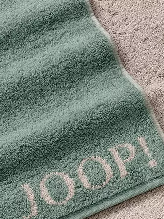 JOOP | Gästetuch Doubleface 30x50cm (Sand) | hellgrün