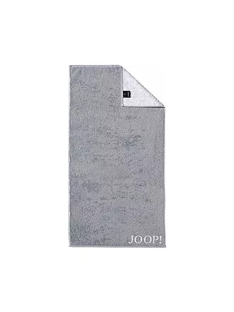 JOOP | Gästetuch Doubleface 30x50cm (Silber) | hellblau