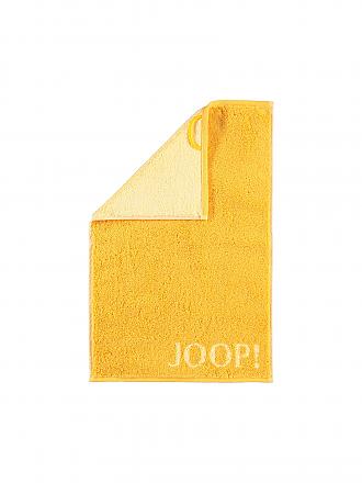 JOOP | Gästetuch Doubleface 30x50cm (Silber) | gelb