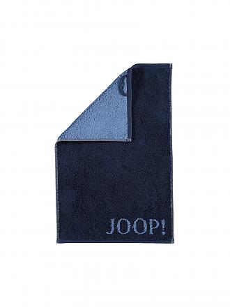 JOOP | Gästetuch Doubleface 30x50cm Honig | dunkelblau