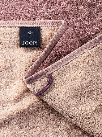 JOOP | Gästetuch Doubleface 30x50cm Honig | rosa