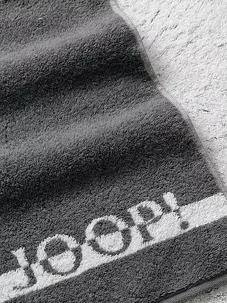 JOOP | Gästetuch SPLIT DOUBLEFACE 30x50cm Stein | grau