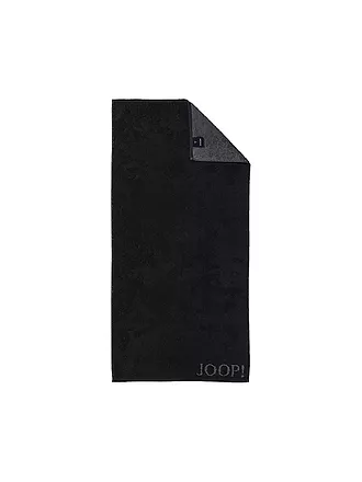 JOOP | Handtuch Doubleface 50x100cm (Silber) | schwarz