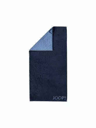 JOOP | Handtuch Doubleface 50x100cm Navy | hellblau
