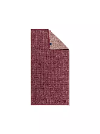 JOOP | Handtuch SELECT ALLOVER 50x100cm Rouge | grau