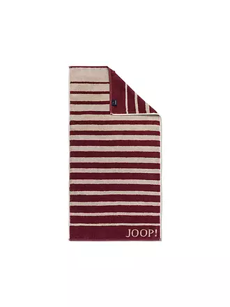 JOOP | Handtuch SELECT SHADE 50x100cm Rouge | grau
