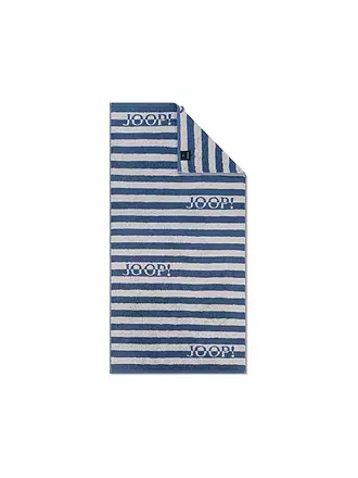 JOOP | Handtuch SPLIT STRIPES 50x100cm Pinie | dunkelblau