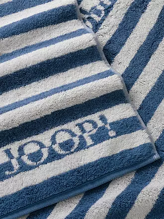 JOOP | Handtuch SPLIT STRIPES 50x100cm Pinie | dunkelblau
