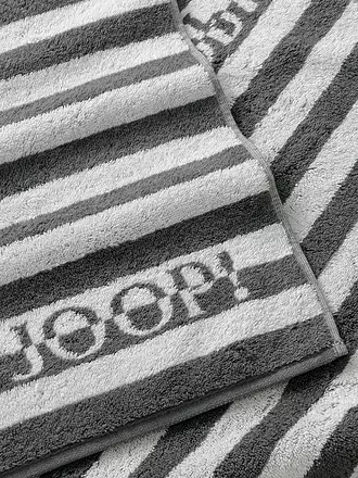 JOOP | Handtuch SPLIT STRIPES 50x100cm Pinie | grau