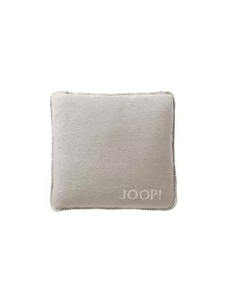 JOOP | Kissenhülle 50x50cm rauch-graphit | creme