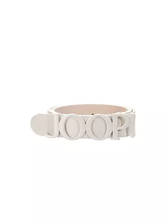JOOP | Ledergürtel | creme