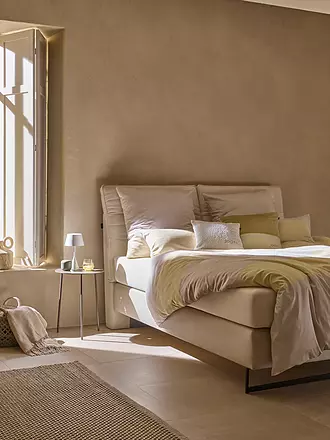 JOOP | Satin Bettwäsche SPLIT 70x90cm / 140x220cm Ocean | creme